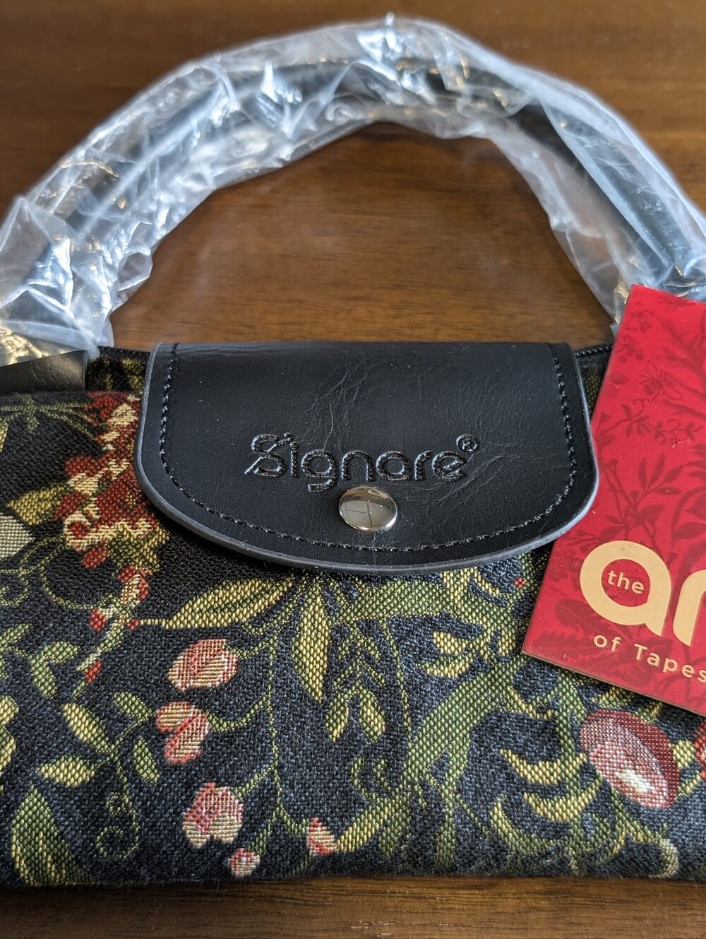 NWT Signare Floral Tapestry Foldaway Tote Bag - Picture 6 of 11